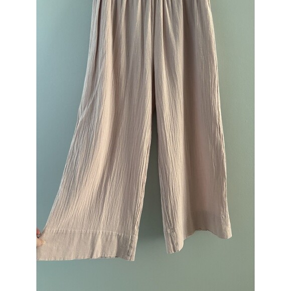Oh My Gauze! Pants - Oh My Gauze! Pants Sz 1 S/ M Dusty Rose Wide Leg Lagenlook Cotton Coastal Beach